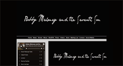 Desktop Screenshot of bobbymahoneymusic.com