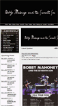 Mobile Screenshot of bobbymahoneymusic.com